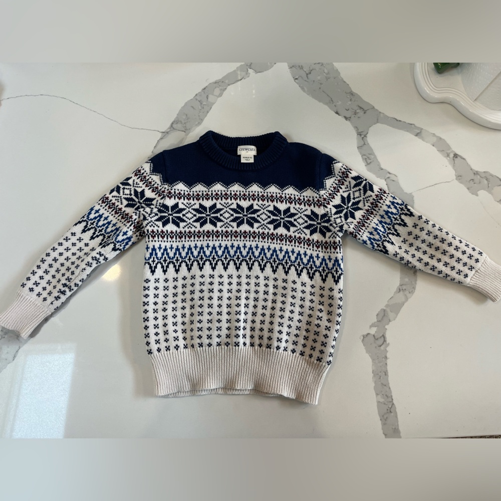 Crewcuts Winter Sweater-XXS (2-3)